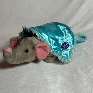 Gray Elephant Beanie Plush & Blankie - Greatest Show On Earth - Baby Barack 2009